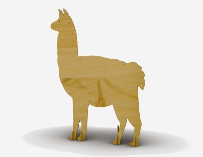 Decorativo Llama Perú